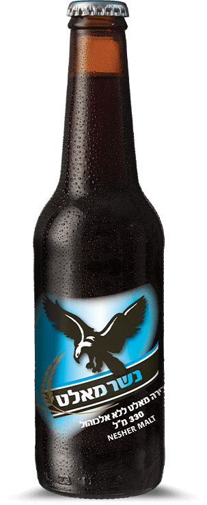 בקבוק בירה נשר מאלט